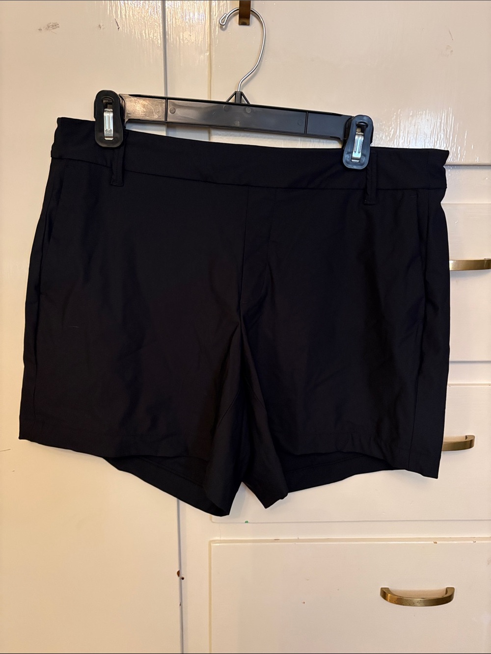 SPANX Black Tailored Bermuda Shorts